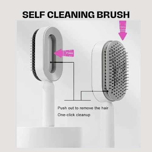 Self Cleaning Hair Brush